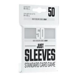 Protège-cartes GameGenic : 50 Just Sleeves Standard White
