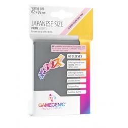 Protège-cartes GameGenic : 60 Sleeves Japaneze  Prime DarkGrey
