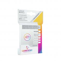 Prot&egrave;ge-cartes GG : 50 sleeves Gray Matte 66x91 Standard