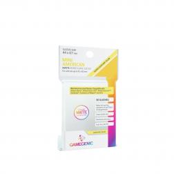 Protège-cartes GG : 50 sleeves Matte 44x67 Mini US Yellow