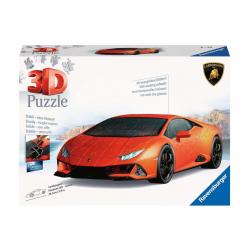 Puzzle 3D Lamborghini Huracán EVO orange