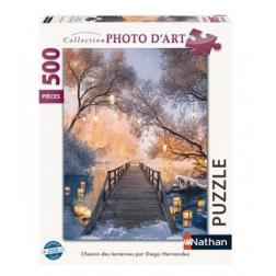 Puzzle chemin lanternes 500 pi&egrave;ces