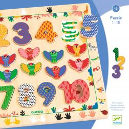 PUZZLE EDUCATIF - Puzzle 1 - 10