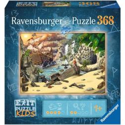 Puzzle Escape kids L'aventure pirate 368 pièces
