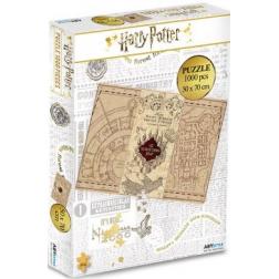 Puzzle Harry Potter 1000 pièces : Carte du maraudeur