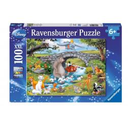 Puzzle La famille d'Animal Friends / Disney 100 pièces XXL