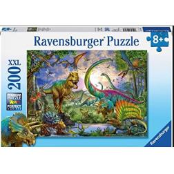 Puzzle Le royaume des dinosaures 200 pièces