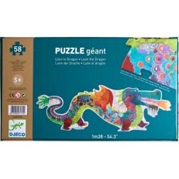 Puzzle Léon le dragon 58 pièces