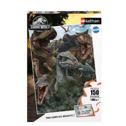 Puzzle Les dinosaures de Jurassic World 150 pièces