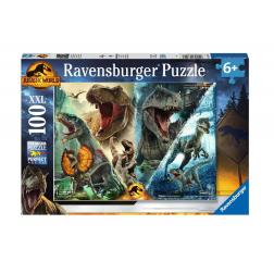 Puzzle Les espèces de dinosaures / Jurassic Word 100 pièces XXL