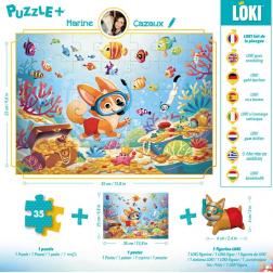 Puzzle Loki à la plage 25 pièces