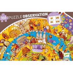 Puzzle Observation Histoire : 350 Pièces + livret