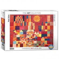 Puzzle Paul Klee : Château et soleil 1000 pièces