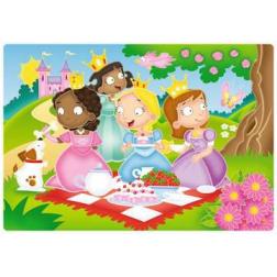 Puzzle plastique 12p : My first outdoor puzzle : Princesses amies