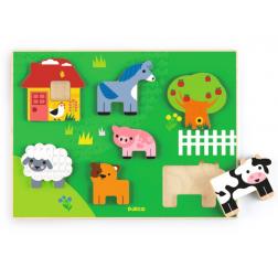 Puzzle relief : Farm Story 5 pièces