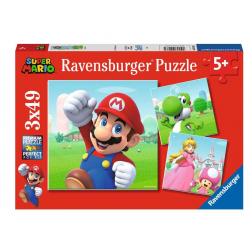 Puzzle Super Mario 3 x 49 pièces