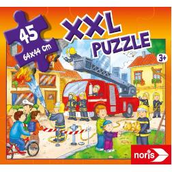 Puzzle XXL Puzzle des pompiers en action 45 pièces