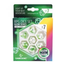 Set de 7dés Glow Series Toxic Stones