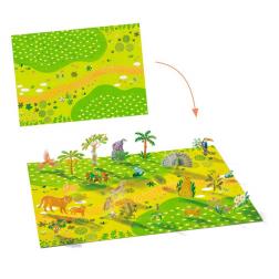 Stickers &agrave; relever - Animaux