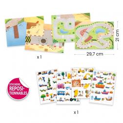 Stickers &agrave; relever - V&eacute;hicules