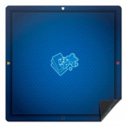 Tapis Multijeux Taille 1 bleu (60x60cm)