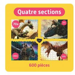 TEAMPUZZLE - Dragon - 600 pi&egrave;ces